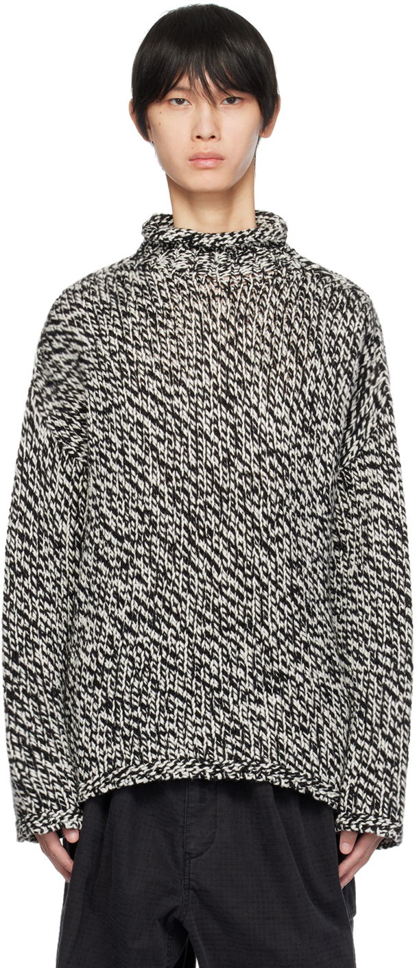 Sveter Acne Studios Rolled Turtleneck Čierna | B60290-, 0