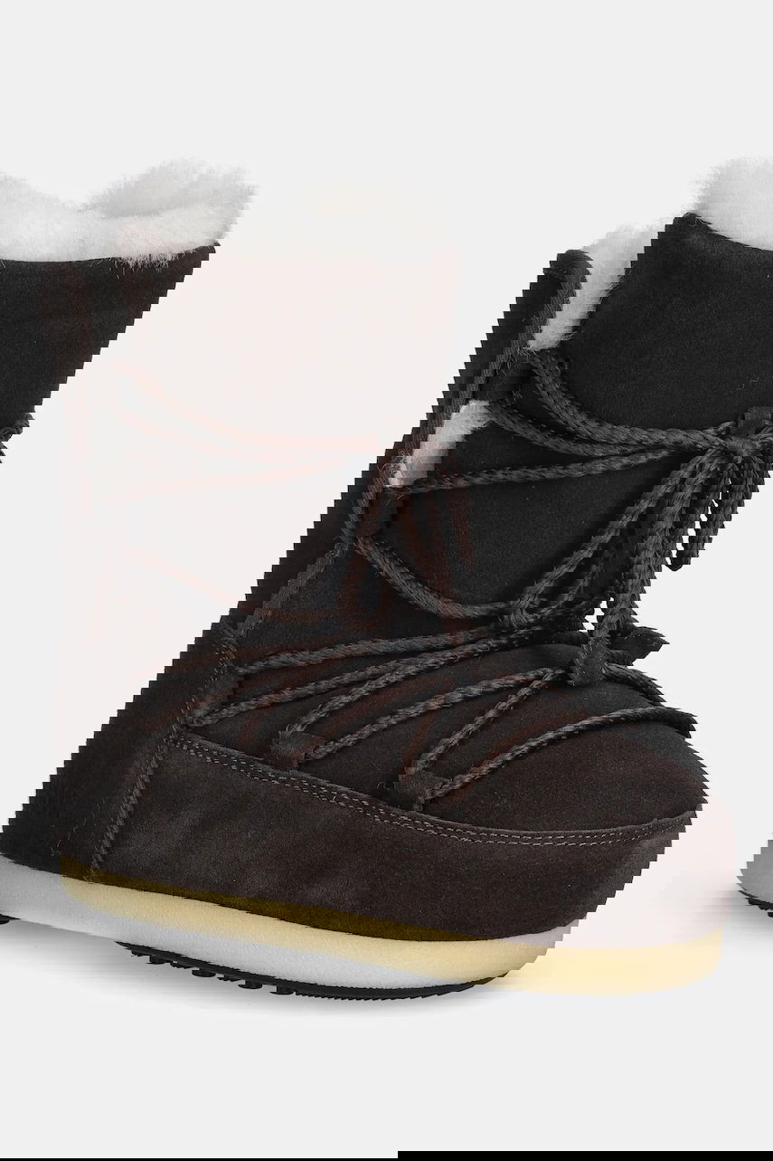 Tenisky a topánky Moon Boot EVX Suede Shearling Snow Boots Hnedá | 80D1470050.M010, 0