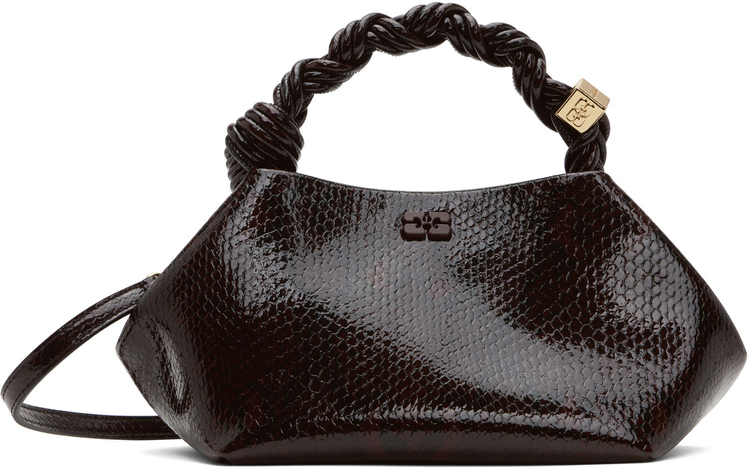 Kabelka GANNI GANNI Small Bou Bag Hnedá | A6457, 0