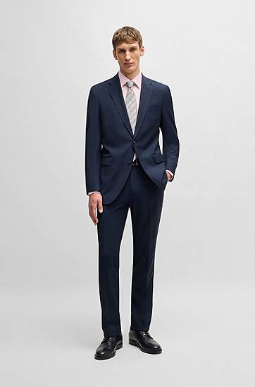 Košeľa BOSS Easy-Iron Stretch Cotton Twill Shirt, Regular Fit Ružová | 50527242, 1