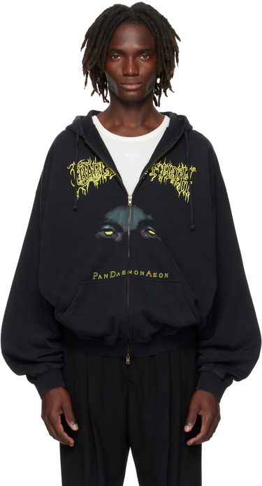 Mikina VETEMENTS Vetements Cradle of Filth 'Pandaemonaeon' Zip-Up Hoodie Čierna | UCF76ZU550B, 0