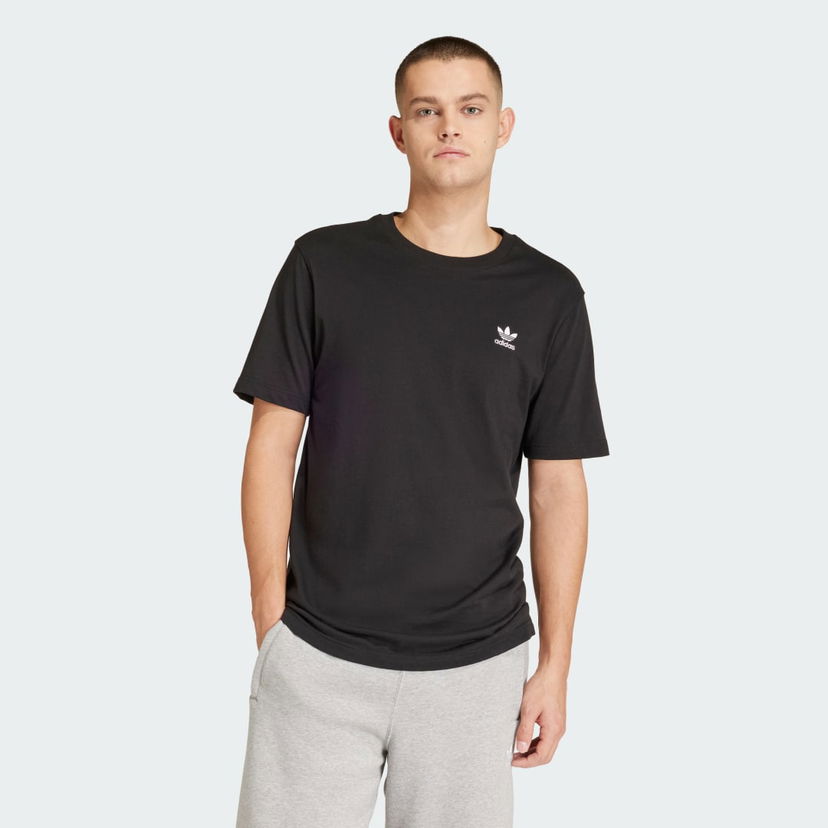 Tričko adidas Originals Trefoil Essentials T-shirt Čierna | IR9690