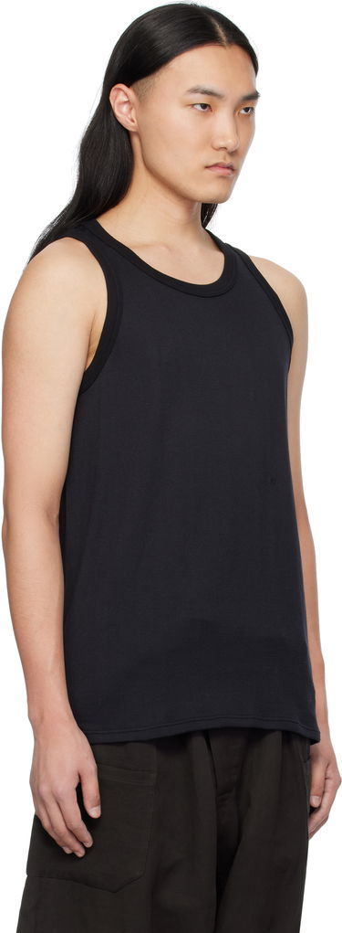 Tielko NANAMICA nanamica Loopwheel COOLMAX Jersey Tank Top Čierna | S25SH116U, 1