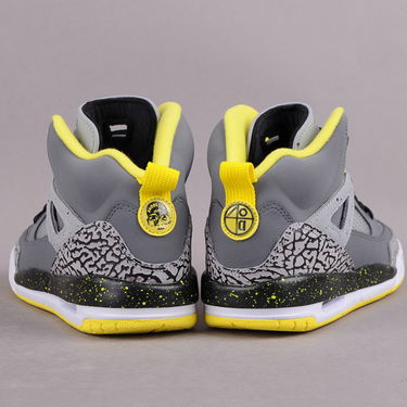 Tenisky a topánky Jordan Jordan Spizike ''Cool Grey Vibrant Yellow'' BG Šedá | 317321-075, 3