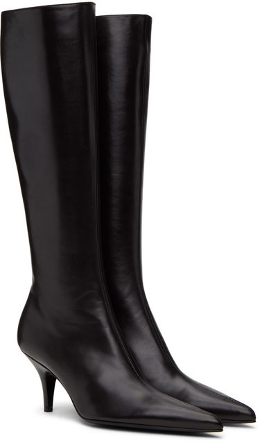 Tenisky a topánky The Row The Row Sling Kitten Heel Boots Čierna | F1411-L68, 3