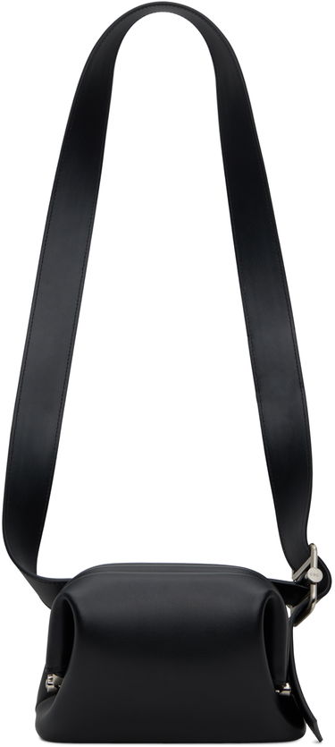 Taška cez rameno OSOI Leather Crossbody Shoulder Bag Čierna | 22SB010-15-01, 0