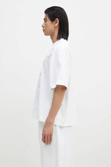 Tričko VETEMENTS 'VET' Cropped Boxy T-Shirt Biela | UA66TR685W, 1