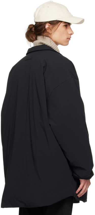 Vetrovka Fear of God Essentials Filled Shirt Jacket Čierna | 202SP244494F, 2