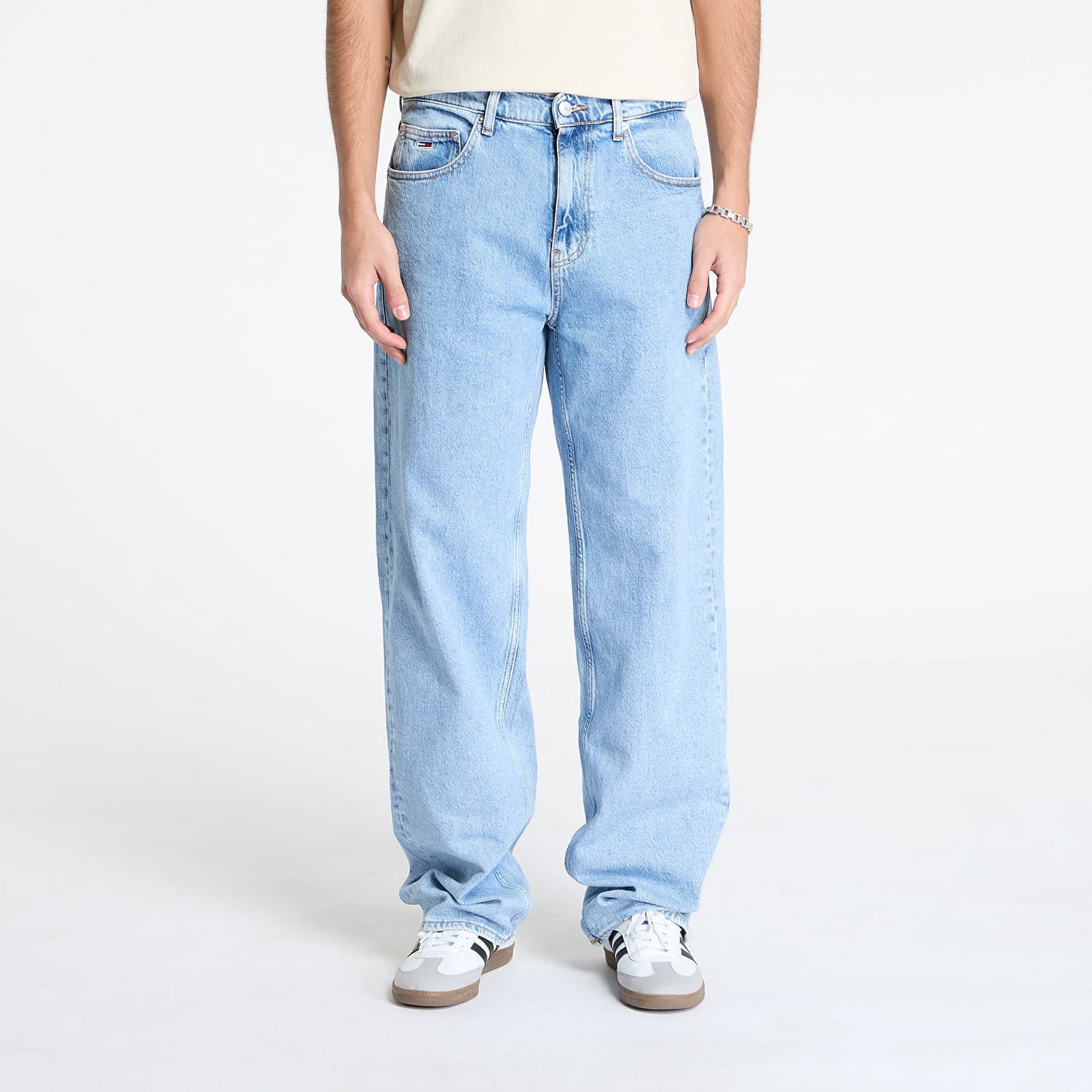 Džínsy Tommy Hilfiger Tommy Jeans Jaimie Relaxed Straight Jeans W31/L32 Modrá | DM0DM21168 1AB, 0