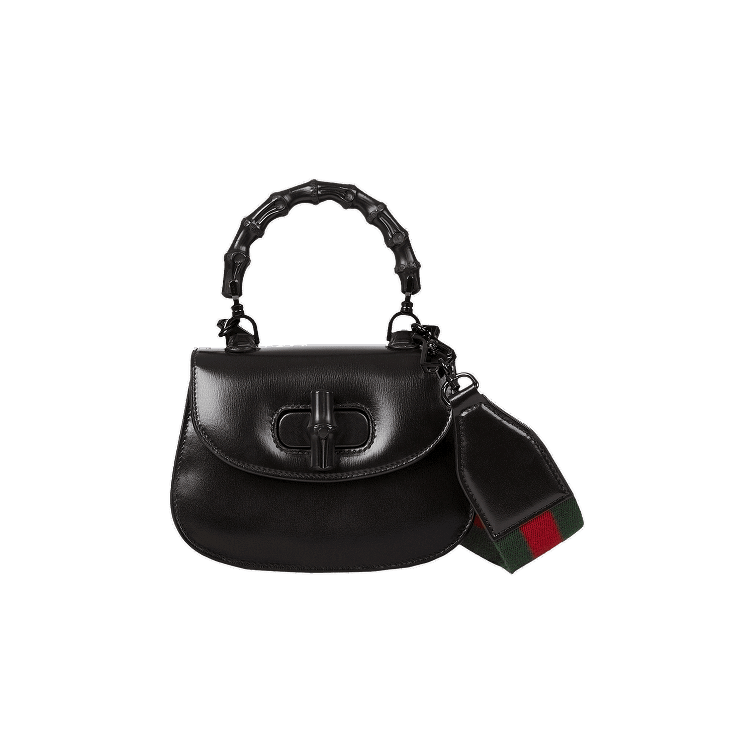 Kabelka Gucci Bamboo 1947 Mini Top Handle Bag Čierna | 686864 10ODP 1060, 0