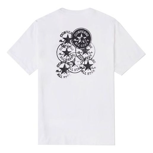 Tričko Converse Chuck Printing Knit T-Shirt Biela | 10022042-A02