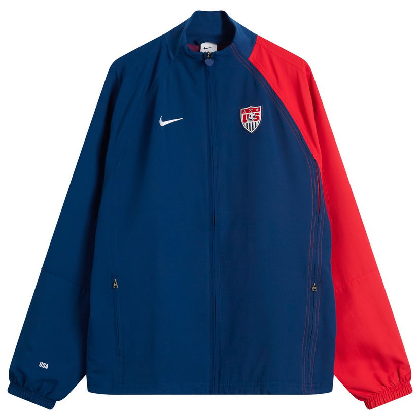 Bunda Nike USA Reissue Track Jacket, Size Medium Modrá | HV4440-486
