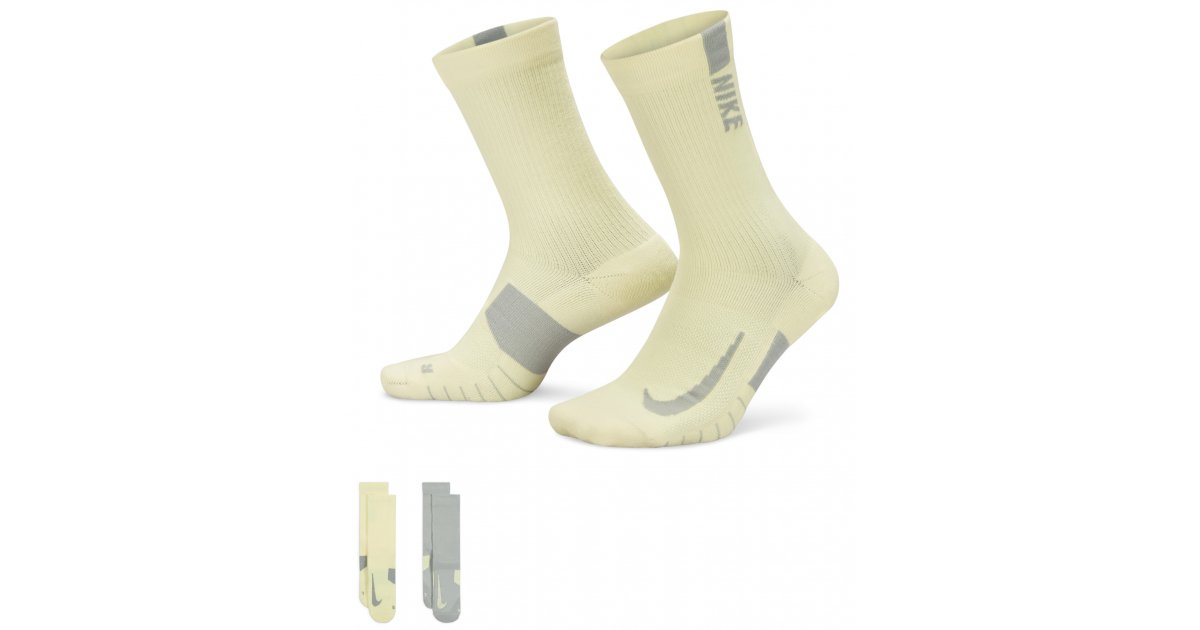 Ponožky Nike Multiplier Crew Socks 2-Pack Rôznofarebný | sx7557-938, 1