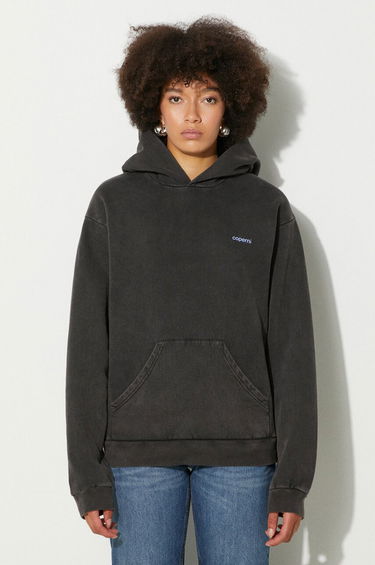 Mikina Coperni Washed Horn Hoodie Čierna | COPJS15BIS523W, 0