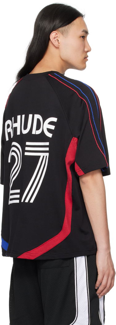 Tričko Rhude Rhude ''Rhude 27'' Football T-Shirt Čierna | RHSS25TT03230, 2