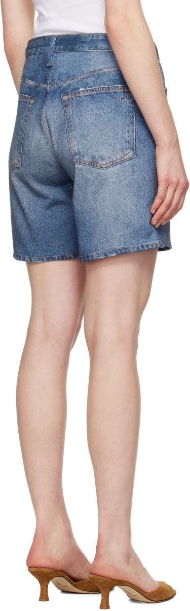 Šortky rag & bone Rag & Bone Miramar Terry Kaia Shorts Modrá | WCW25S90008200, 2