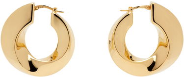 Náušnice Bottega Veneta Twist Hoop Earrings Metalická | 775170 VAHU0, 0