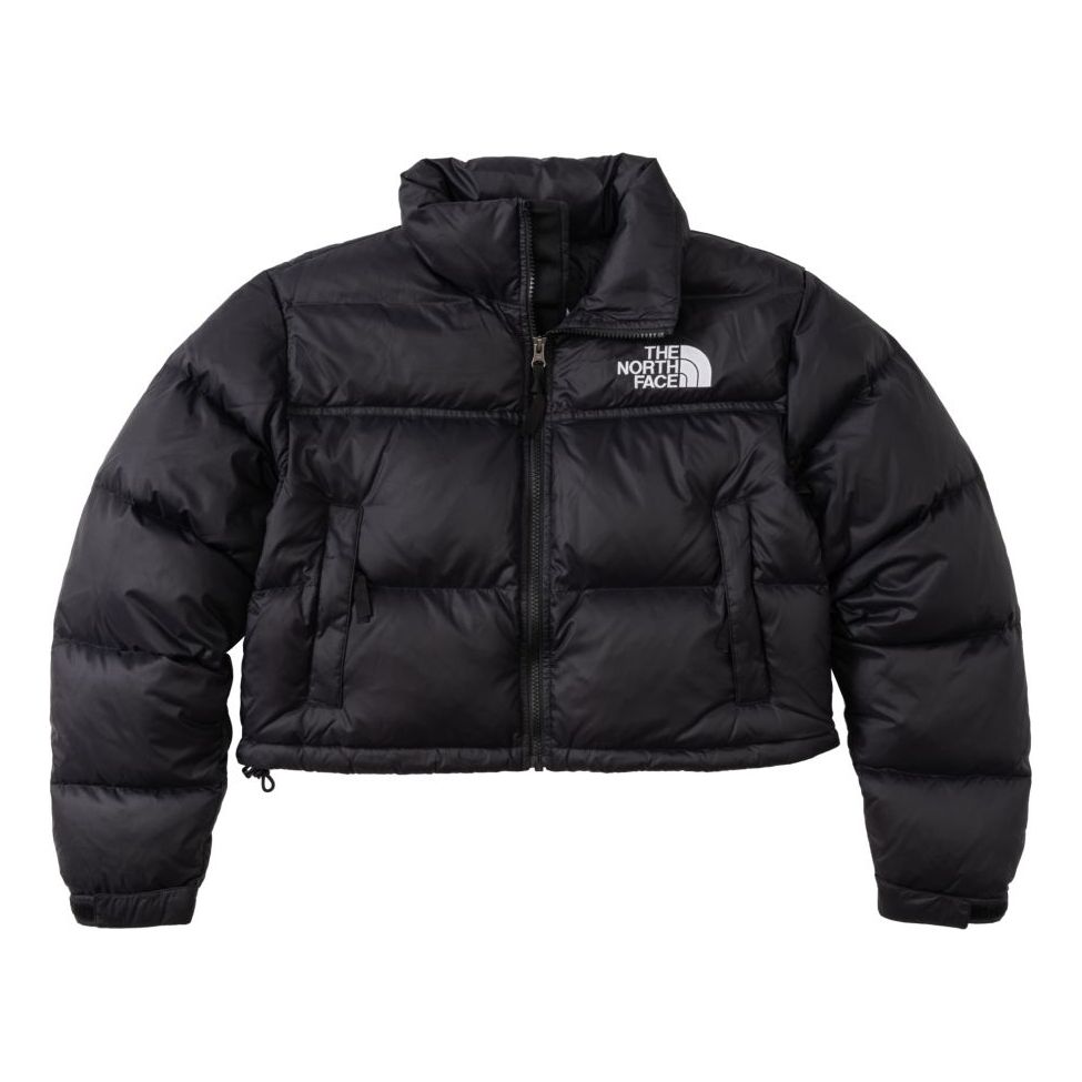 Prešívaná bunda The North Face Nuptse 700 Fill Short Down Jacket Čierna | NF0A5GGE-KX7, 0
