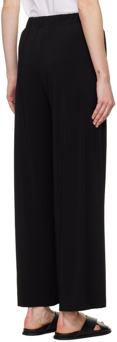Nohavice Max Mara Pull-On Wide-Leg Pants Čierna | 2416781019600, 2