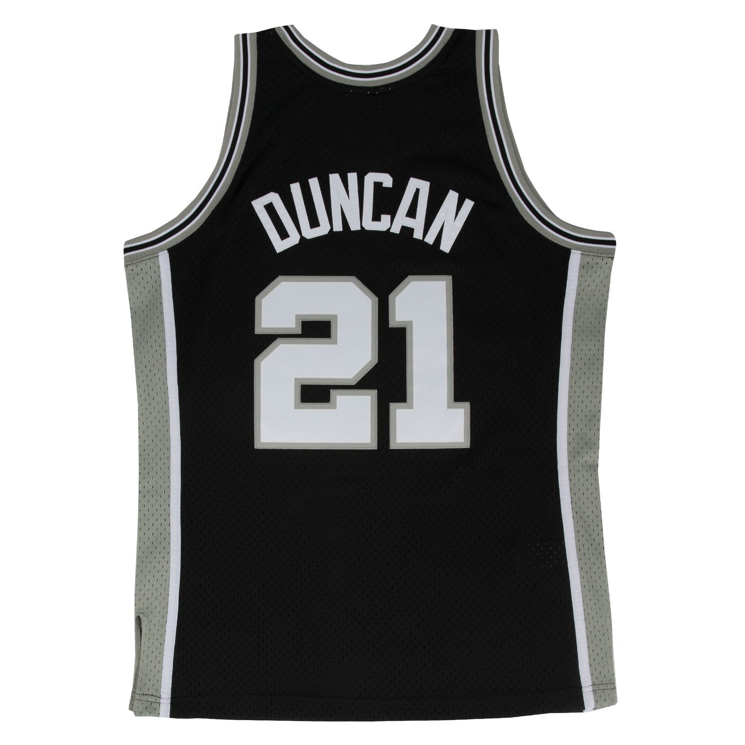Dres Mitchell & Ness NBA Swingman Jersey San Antonio Spurs Tim Duncan Čierna | SMJYGS18208-SASBLCK98TDU, 1