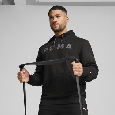 Mikina Puma CLOUDSPUN Branded Hoodie Čierna | 526678_01, 0