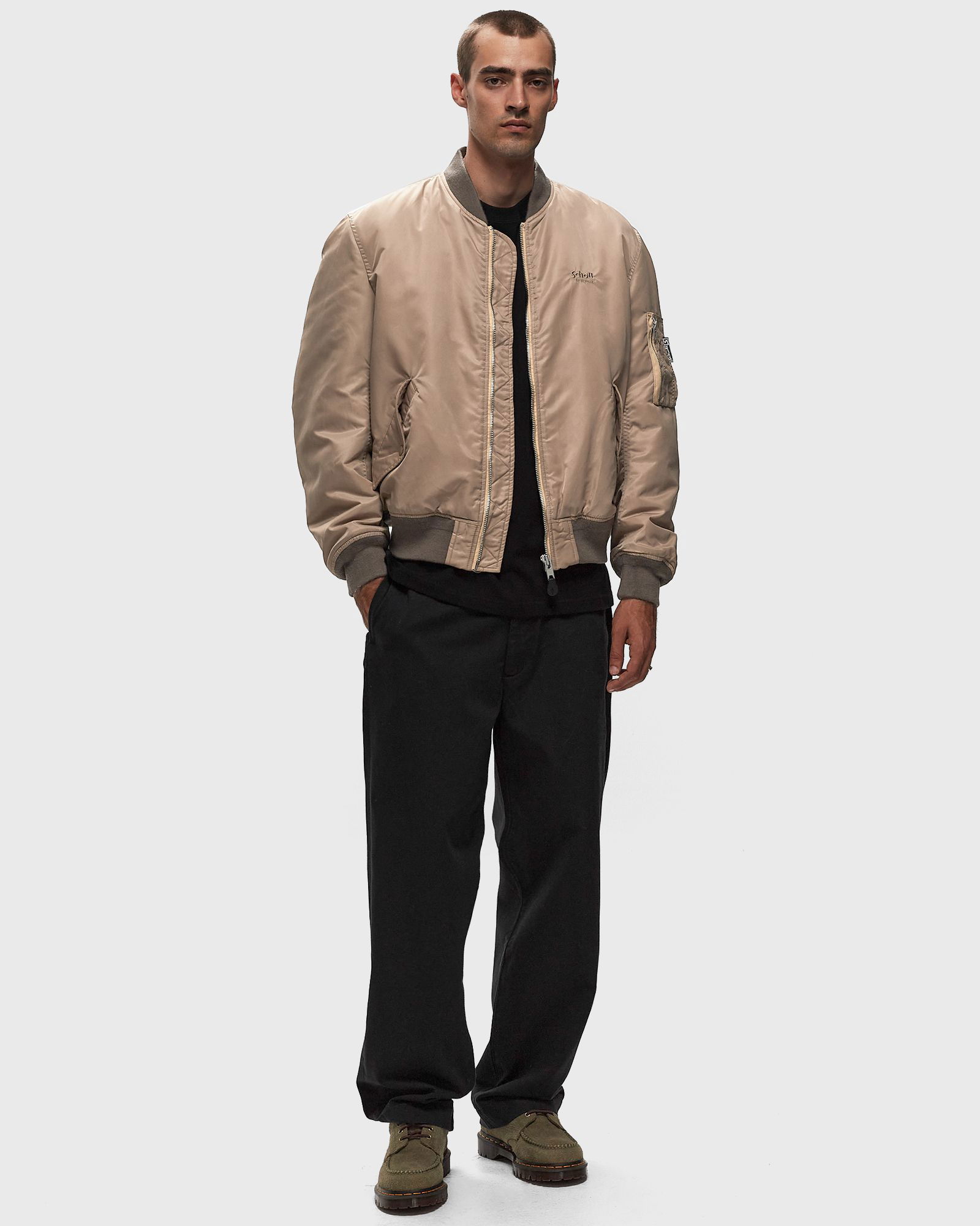 Bomber Jacket Beige