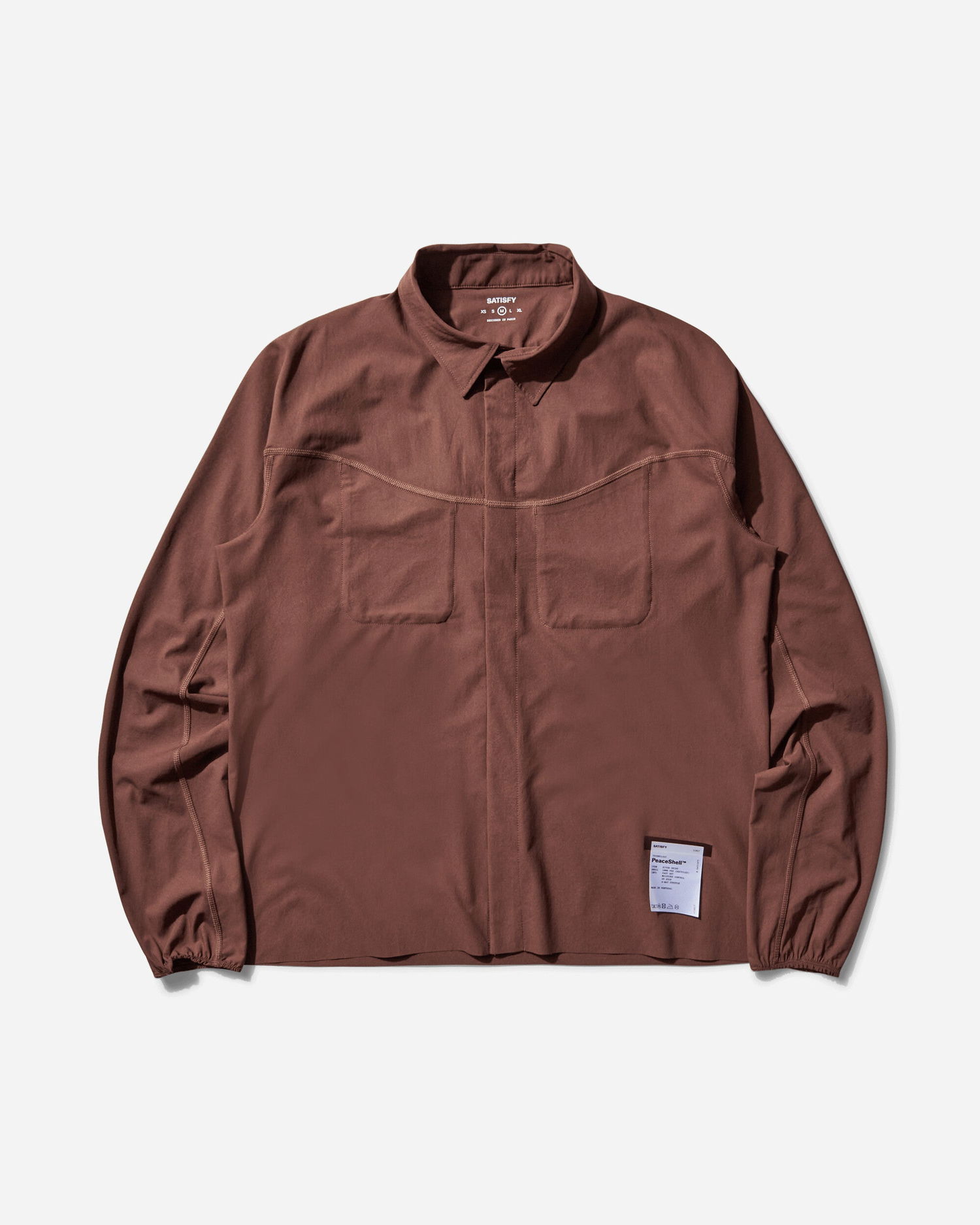 Košeľa Satisfy PeaceShell River Shirt Hnedá | 11017 90900, 1