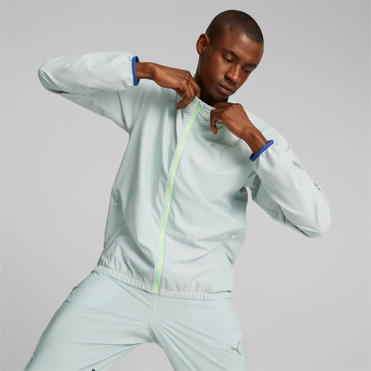Bunda Puma RUN ULTRAWEAVE Running Jacket Zelené | 523275_80, 0