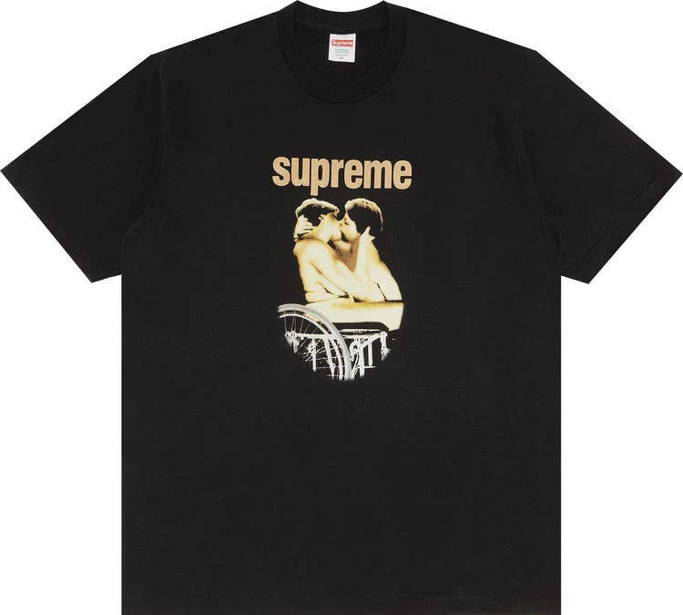 Tričko Supreme Kiss Tee Black Čierna | SS23T67 BLACK