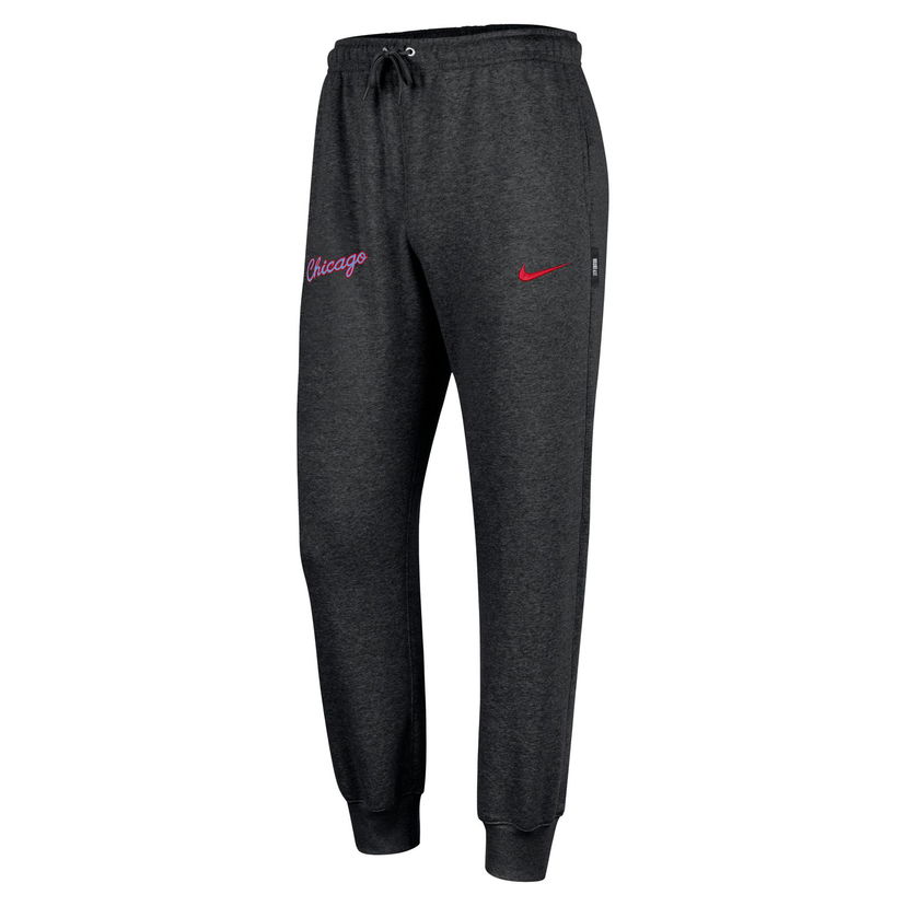 Tepláky Nike NBA Club Chicago Bulls City Edition Fleece Jogger Šedá | HQ5473-010