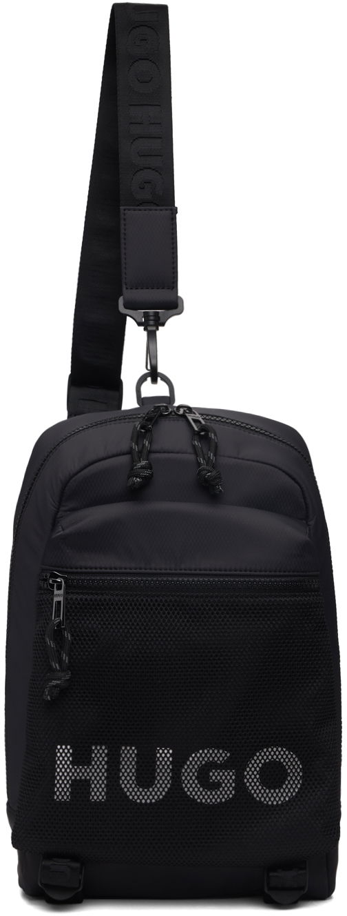 Hugo Black Monostrap Backpack