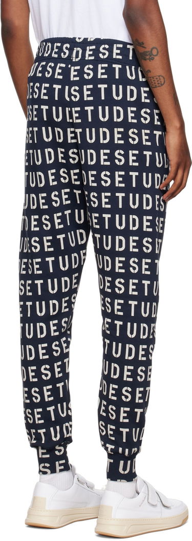 Tepláky Études Études Stencil Lounge Pants Navy | H22MM455OC19PT, 2
