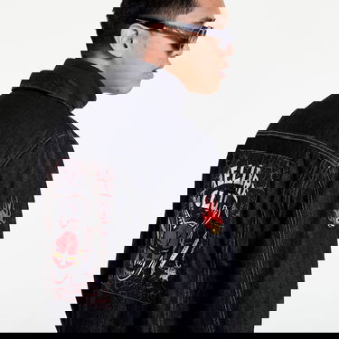 Bunda Vans Stranger Things x Hellfire Club Jean Jacket Čierna | VN0007RVBLK1, 0