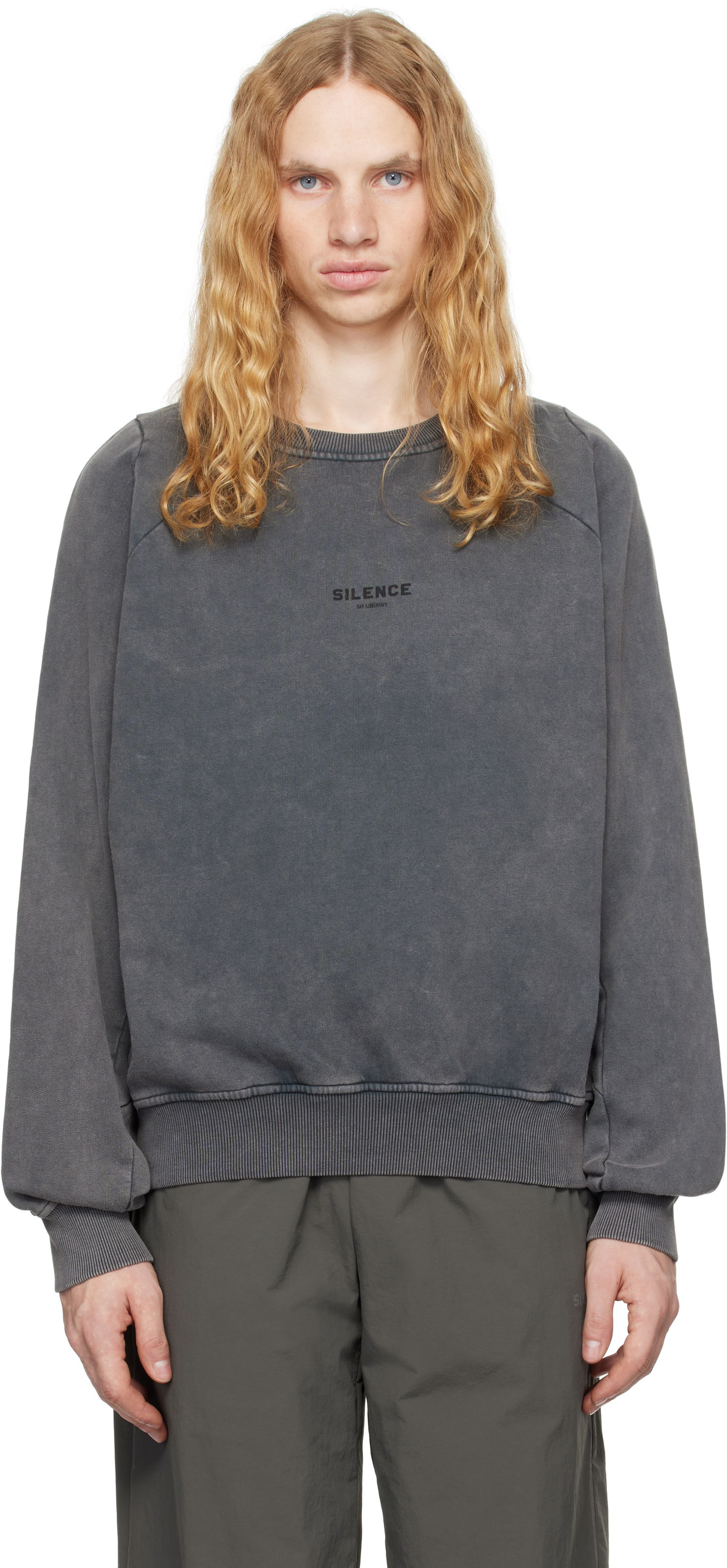 Sveter Han Kjøbenhavn Raglan Sweater Šedá | U-134149, 0