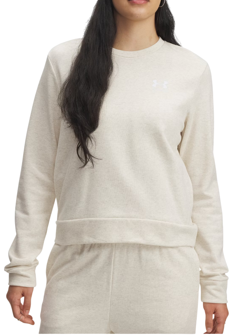 Mikina Under Armour Rival Terry Crewneck Sweatshirt Béžová | 1389659-783