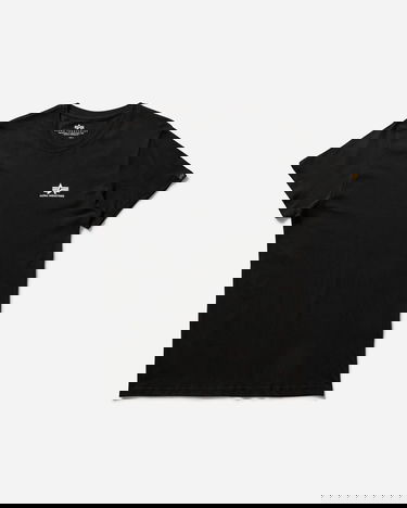 Tričko Alpha Industries Basic Small Logo T-Shirt Čierna | X188505 03, 0