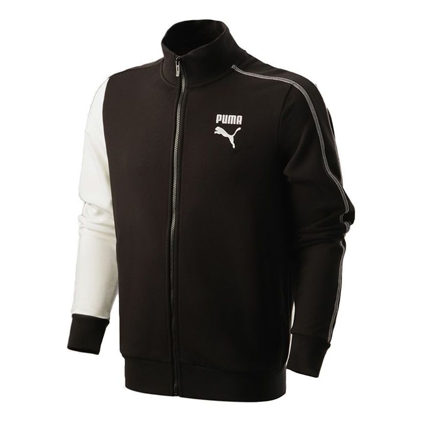Vetrovka Puma T7 Stand Collar Contrast Jacket Čierna | 531310-01, 0
