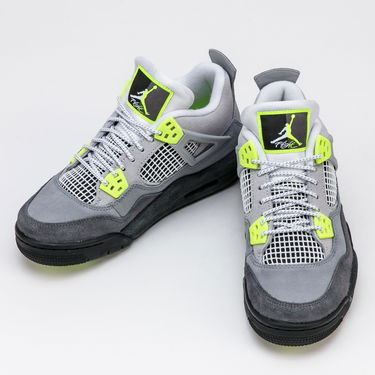 Tenisky a topánky Jordan Air Jordan 4 Retro SE "Neon 95" GS Šedá | CT5343-007, 2