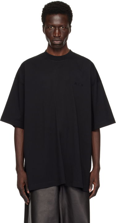 Tričko VETEMENTS Embroidered Logo T-Shirt Čierna | UA66TR765B, 0
