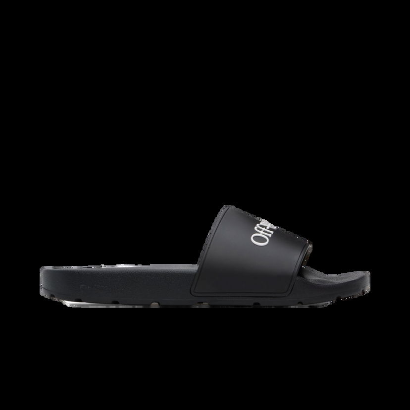 Tenisky a topánky Off-White Black Bookish Pool Slides Čierna | OMIU002C99MAT0011001