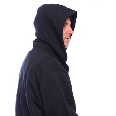 Mikina Karl Kani Karl Kani Woven Signature Kani OS Zip Hoodie Čierna | KK-60220169, 5