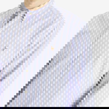 Košeľa Polo by Ralph Lauren Ralph Lauren Men's Custom Fit Striped Shirt, Size Large Modrá | 710928918002, 5