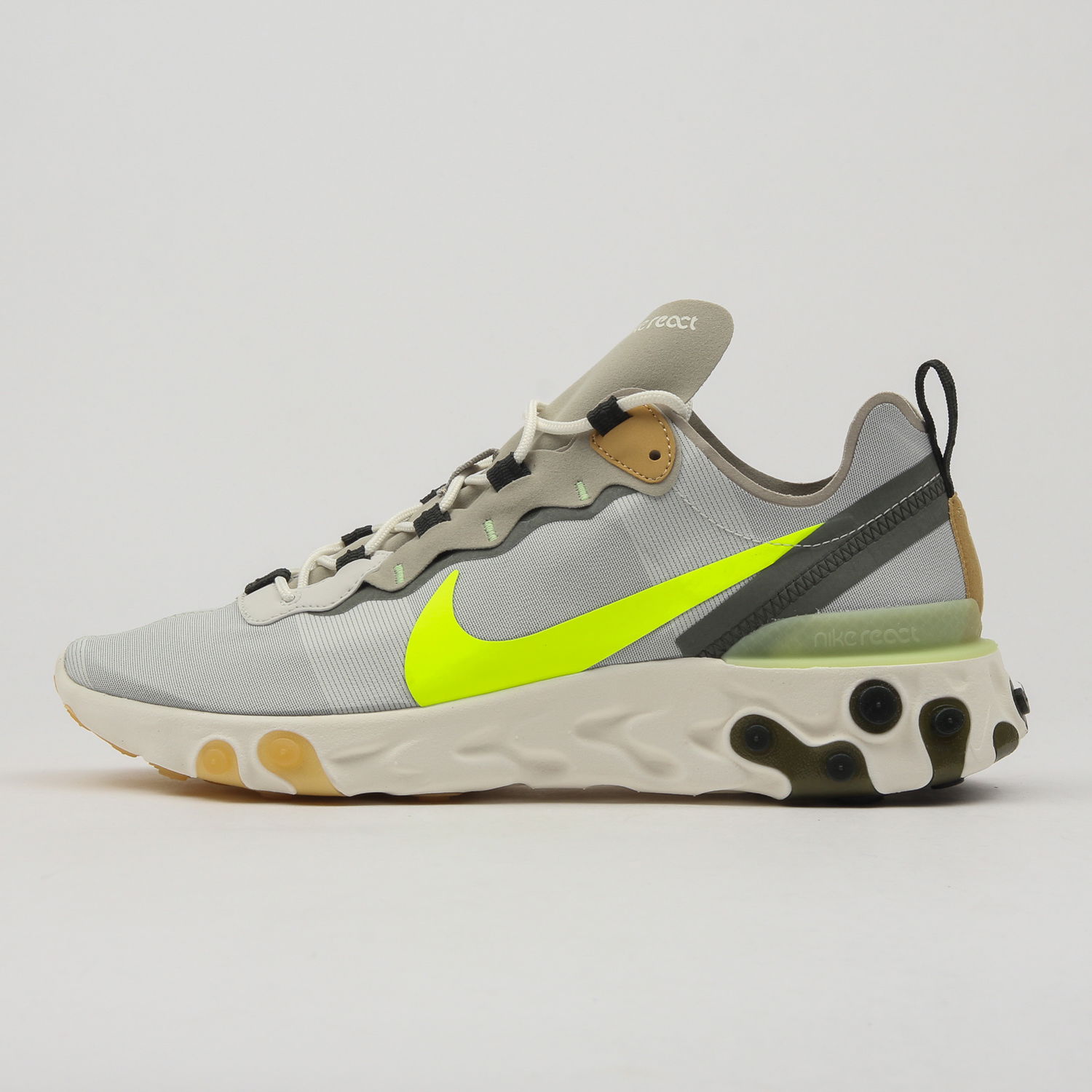 Tenisky a topánky Nike React Element 55 Šedá | BQ6166-009, 1