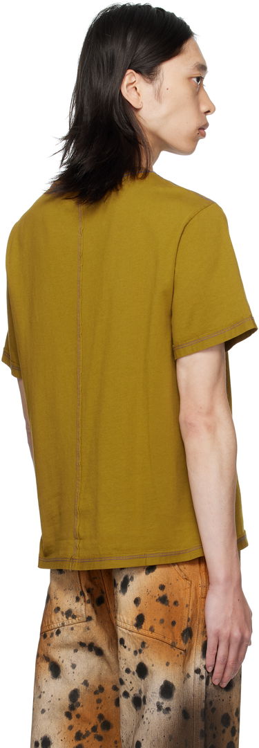 Tričko Eckhaus Latta Eckhaus Latta Lapped T-Shirt Zelené | 301-EL-PF25-O, 2