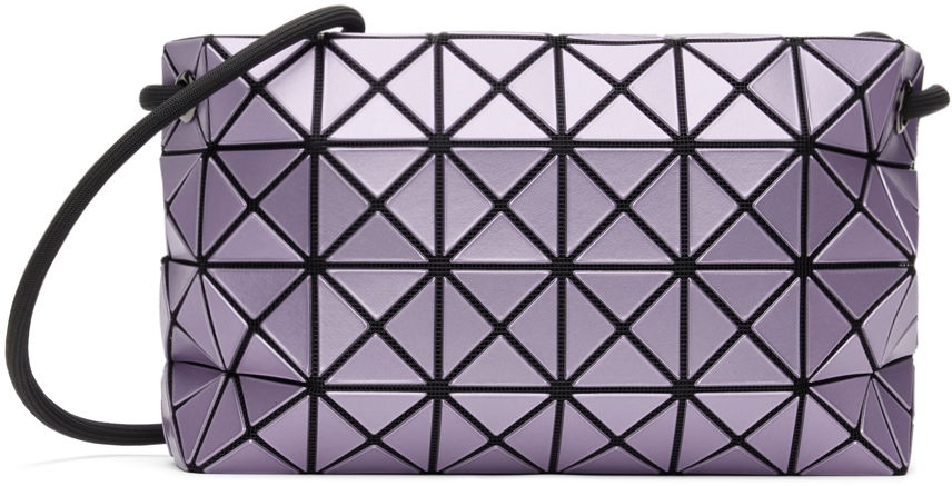 Taška cez rameno BAO BAO ISSEY MIYAKE Geometric Panel Loop Metallic Shoulder Bag Fialová | BB46AG571, 0