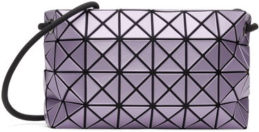 Taška cez rameno BAO BAO ISSEY MIYAKE Geometric Panel Loop Metallic Shoulder Bag Fialová | BB46AG571, 0