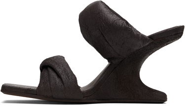 Doplnky Rick Owens Rick Owens Porterville Cantilever 8 Twisted Heeled Sandals Hnedá | RP01E7803 LBA, 2