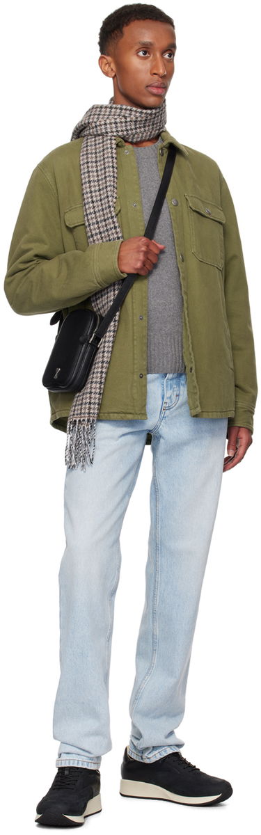 Taška cez rameno AMI AMI Paris Vertical Camera Bag Čierna | ULL010.AL0036, 3