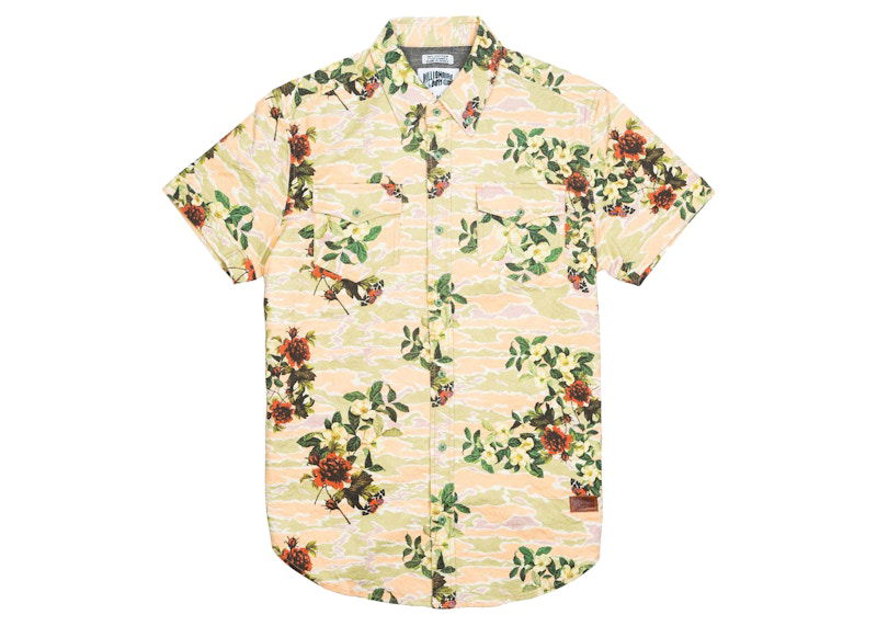 Košeľa BILLIONAIRE BOYS CLUB Billionaire Boys Club Garden Print Woven Shirt Béžová | 8812600EGG