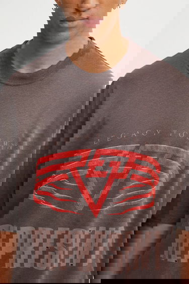 Tričko Represent Clo Reversible Living Legacy Tour Printed Oversized T-Shirt Šedá | MLM100176, 9